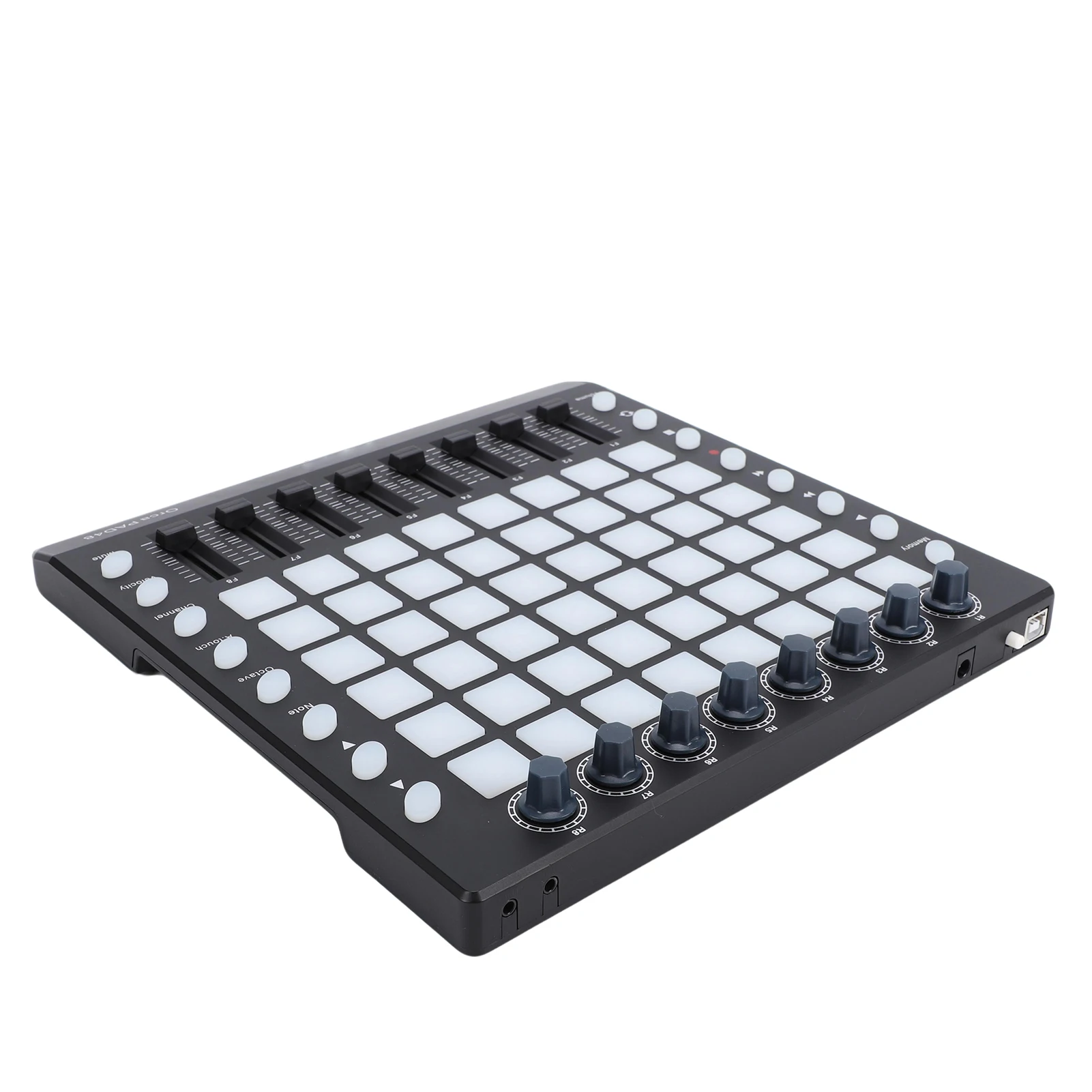 WORLDE MIDI Controller Drum Pad 48 RGB Backlit Velocity Sensitive