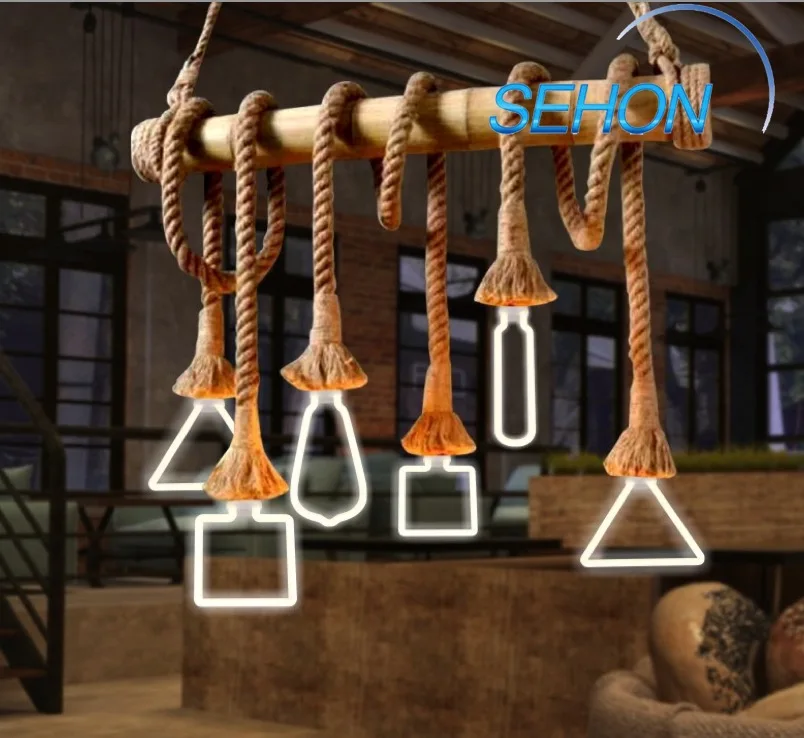 Светодиодная гирлянда, декоративная лампа с нитью накаливания для украшения ресторана