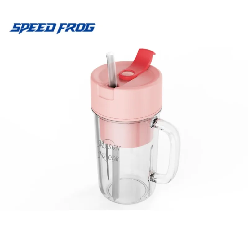 Smoothie Juicer Cup Rechargeable Portable Blender Bottle with USB Cable  320ML