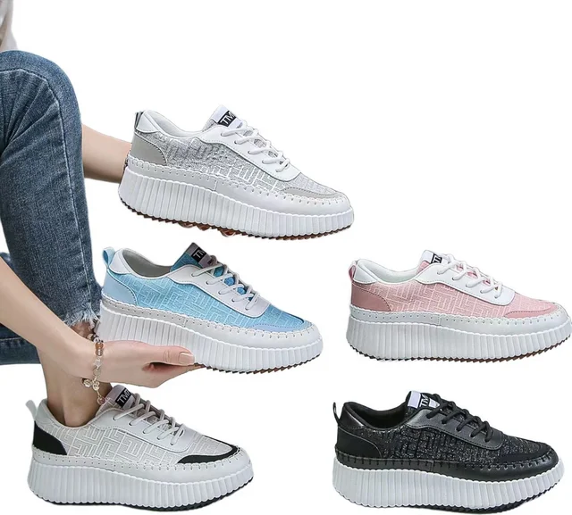 Custom Fashion Style Wholesale 8817 Running Sneakers Casual Shoes For Woman Lady Girls
