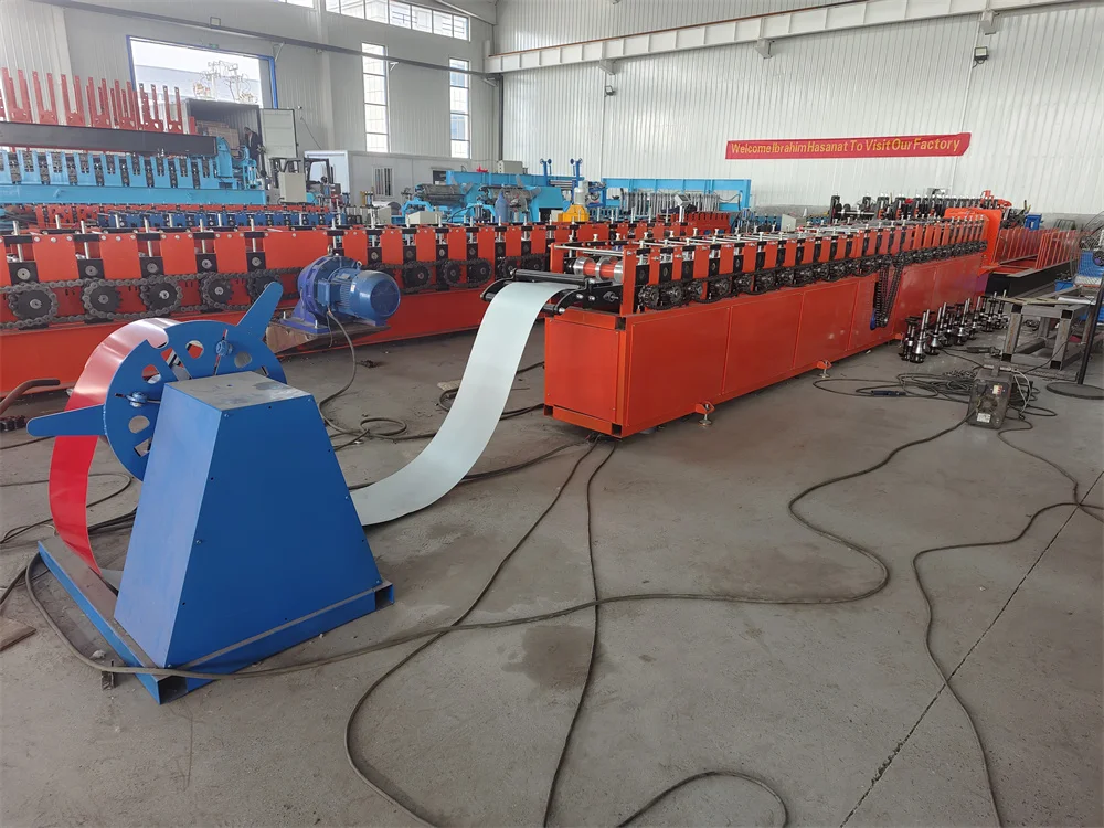 Automatic Downspout Gutter And Elbow Roll Forming Machinery Downspout