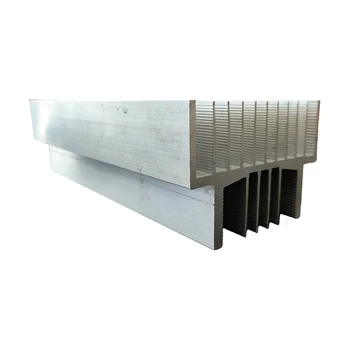 Thermal Drawing Custom High Density Square Shape Extrusion Radiator 1100 Skiving Fin Aluminum Heatsink