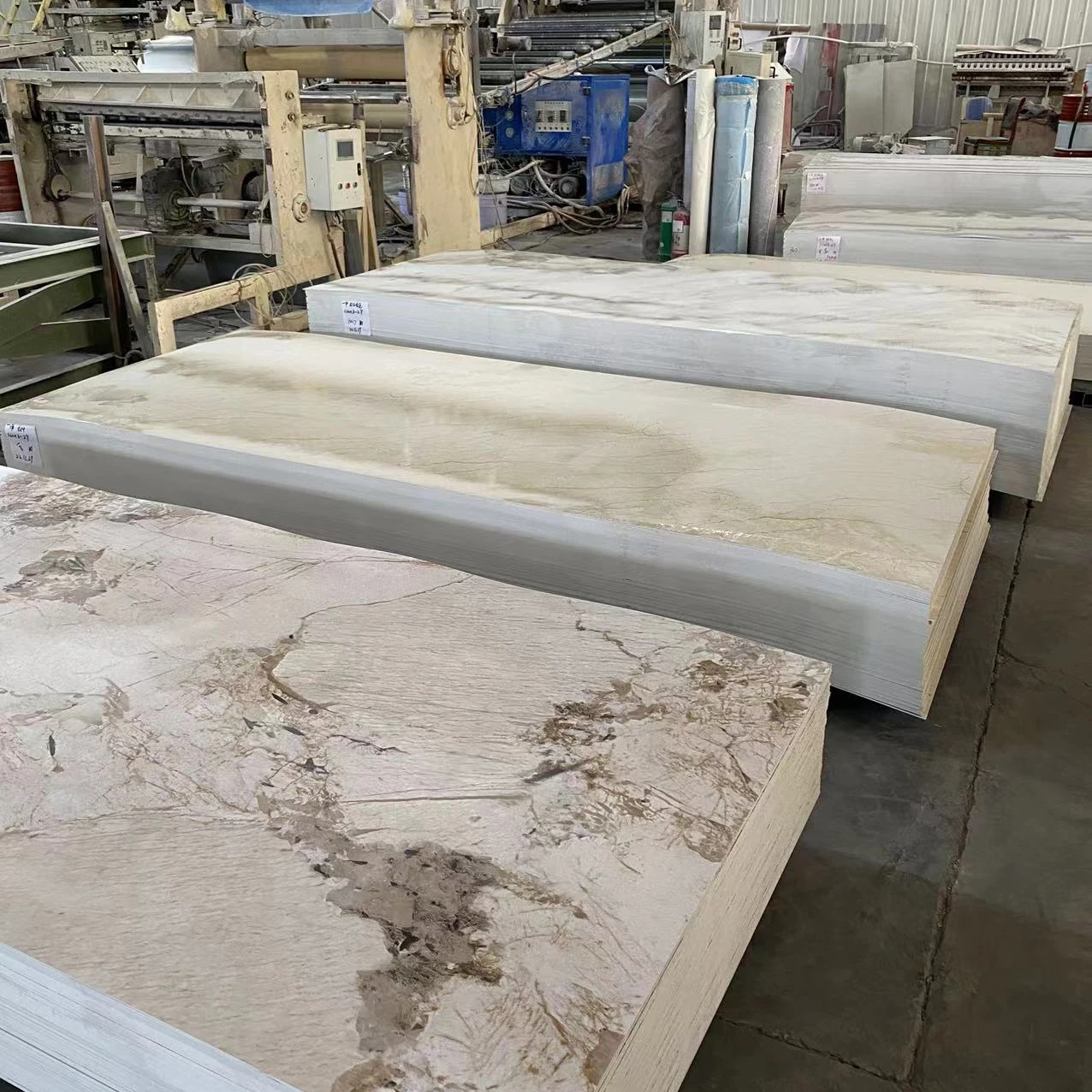 3D Printing UV PVC High Glossy Marble Sheet Alternative Fire Rated Water Proof Sheet Wall Panels for Wall Decoration