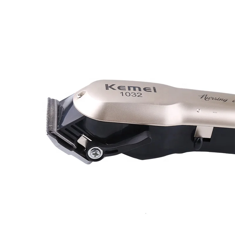 Литиевая батарея Fast персонализированные Парикмахерская Kemei Km-1032 профессиональный большой емкости машинка для стрижки