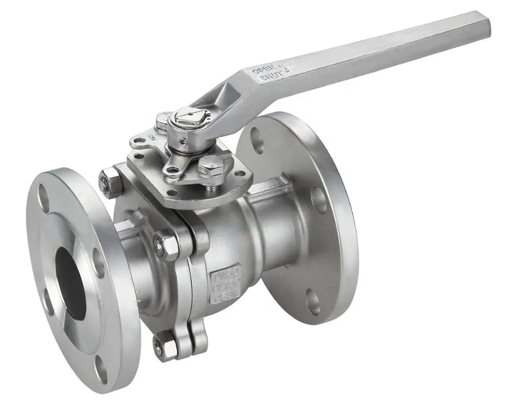 API 6D Casting Stainless Steel Floating Ball Valve Class300 Reduce Bore Raised Face Lever Type