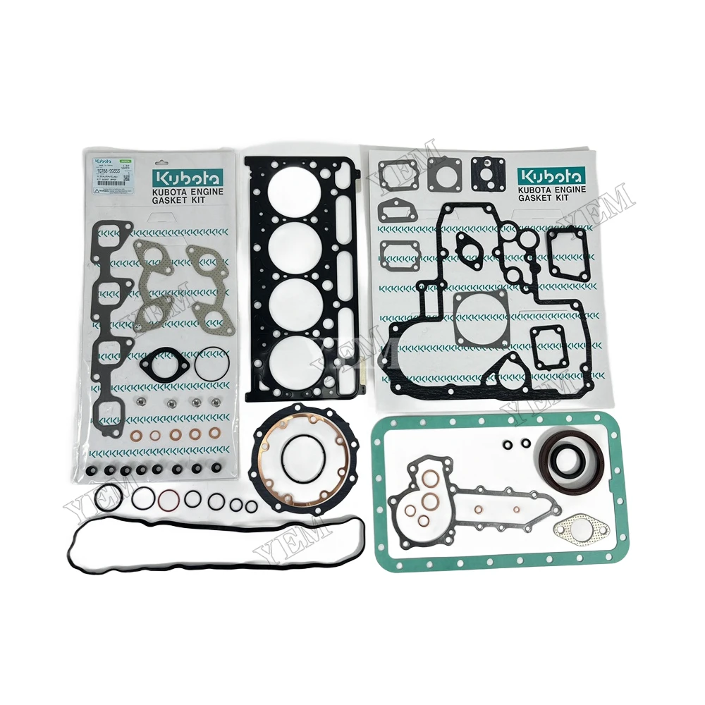 RK105 RK125 RK50 RK60 RK70 RK80 RK95 Full Gasket Kit for Kubota Agriculture Equipment Engine.