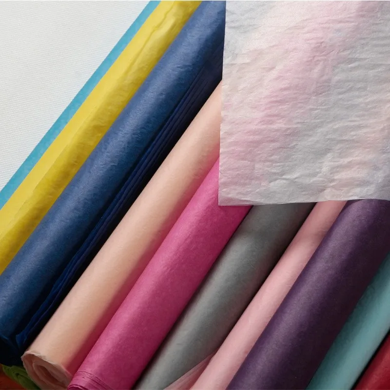 Colored Flame Retardant Tissue Paper for Wishing Balloons Colored Wrapping Tissue Paper