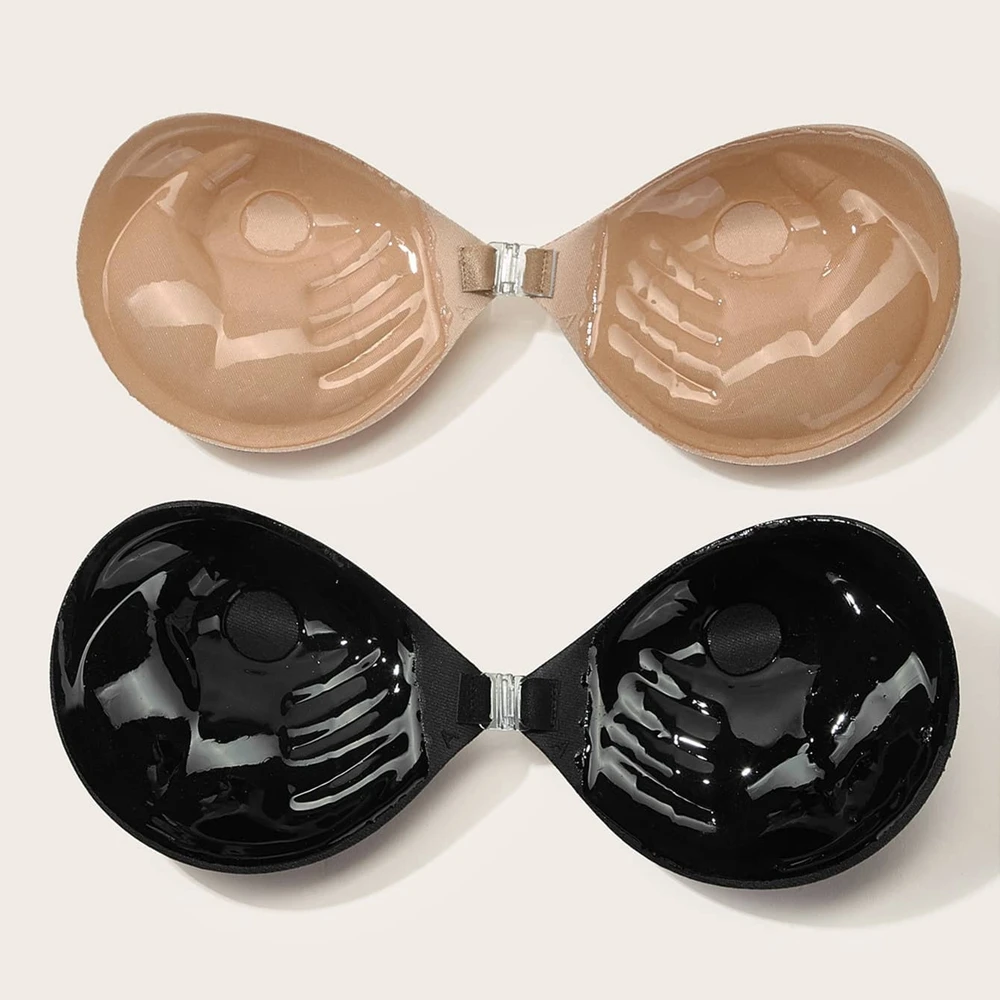 In Stock Attractive Strapless Backless Pad Lingerie Invisible Lift Up Double Sided Adhesive Bra