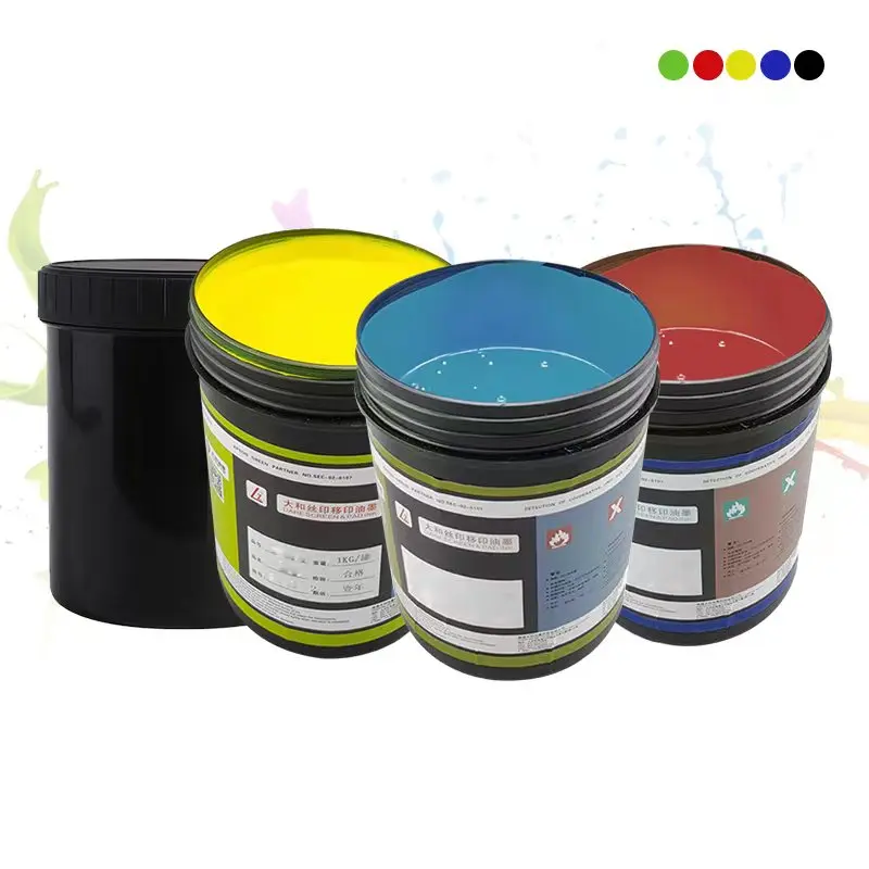 Silk Screen Print Latex Balloon Inks for Balloons or EVA Material Rubber Screen Printing Ink for TPR Synthetic Rubber Material