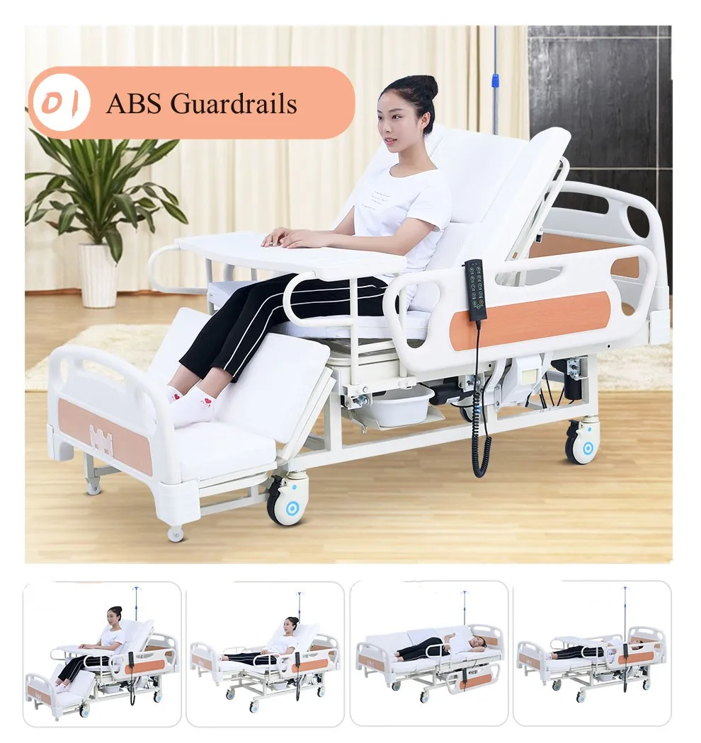 Multifunctional Patient Medical Hospital Beds Electric Multifunction