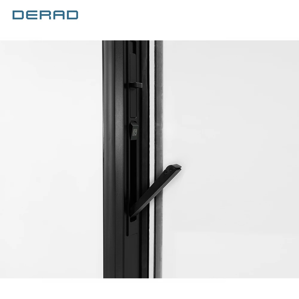 Narrow frame aluminum sliding door thermal broken customized tempering double glazed door commercial aluminium sliding doors details