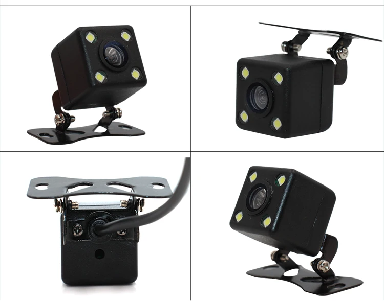 Smartour Rear Camera Car Waterproof Parking Assistance Reversing Back CMOS Image Sensor 4 LED Rearview Camera Night View