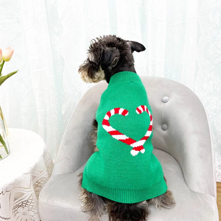 Manufacturer Wholesale Fashion Comfortable Luxury Knitted Christmas Pet