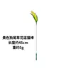 Yellow foxtail grass cat toy