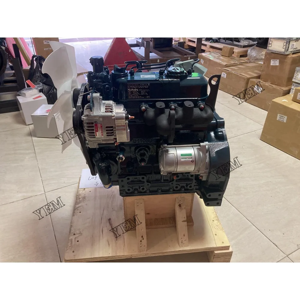 D1105 Complete Diesel Engine Assembly for Kubota 3
