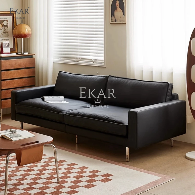 product new design ekar modern living room sofa half leather full leather furniture sofa-60