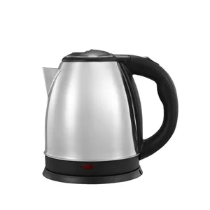 Newly Designed 1.8 Liter Retro Stainless Steel Electric Kettle Hot Water & Tea Heating with Switch Big Sale for Hotels in China
