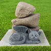 Little angel cat ornament