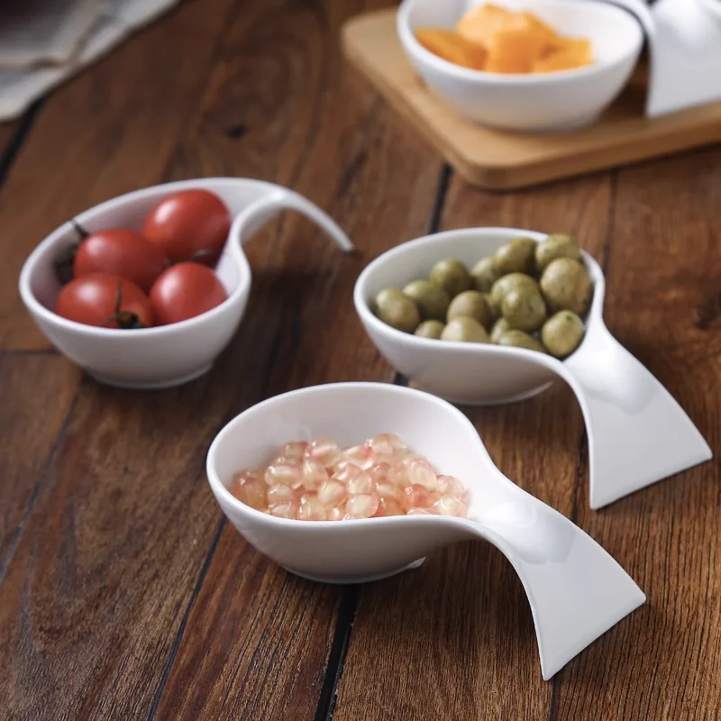 Ceramic Plate Fruit Plate Salad Bowl Wooden Tray Japanese Tableware Kitchen Cooking Tools Home Baking supplier