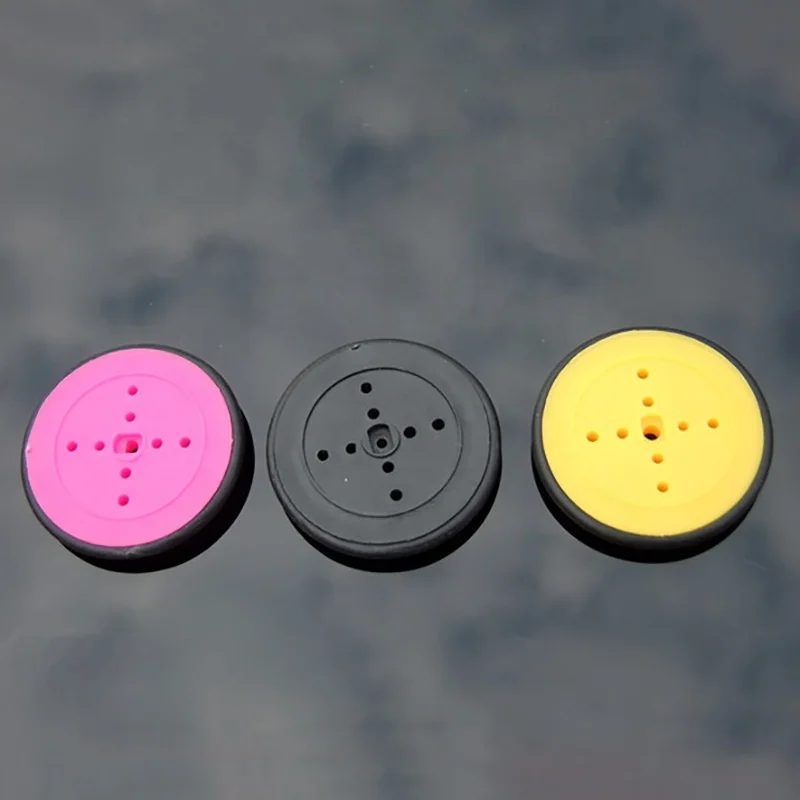 Technology Handmade Multi-model Small Rubber Wheel DIY Model Belt Pulley Car Tires Toy Wheel