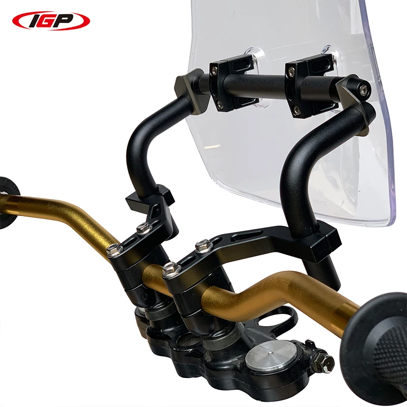 Universal Unbreakable Motorcycle Windscreen PVC Windshield Motorbike Windscreen