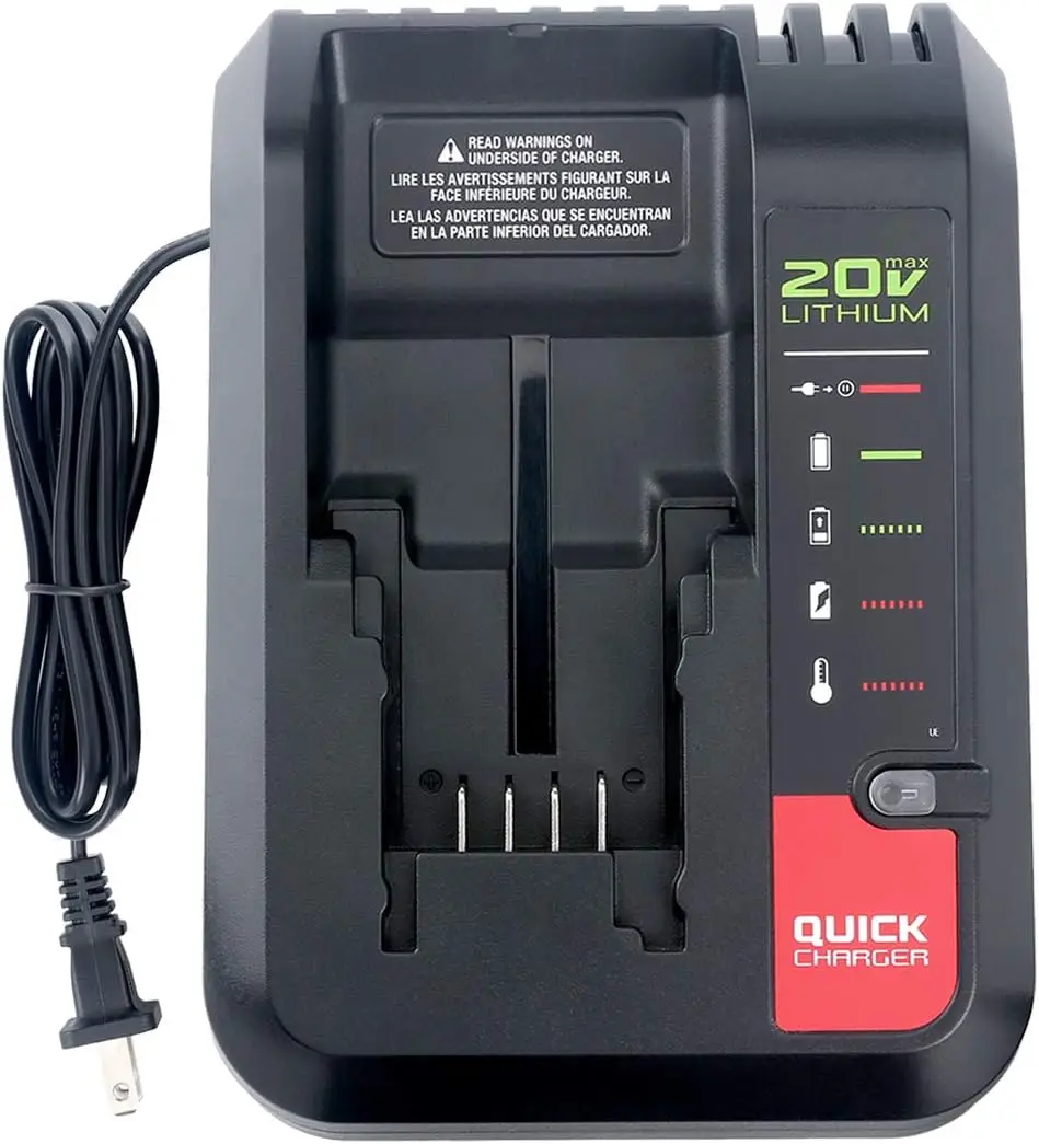 New Replacement Lithium Battery Charger For Black&Decker For PORTER  CABLE/Stanley Lithium Battery Charger 2A 10.8-20V 100-240V