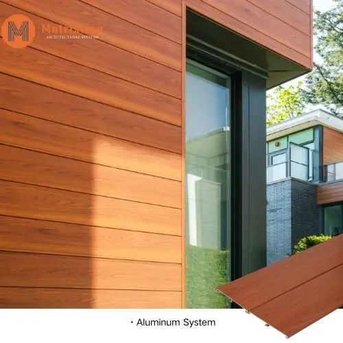 Alibaba.com: Timber Look External Cladding Aluminum Siding Panels ...