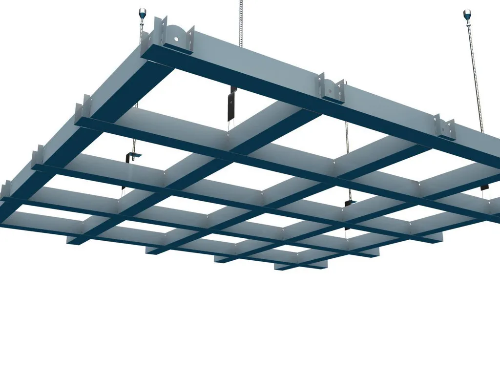 Aluminum Open Cell Ceiling Suspended Grid Ceiling for Interior Decorative