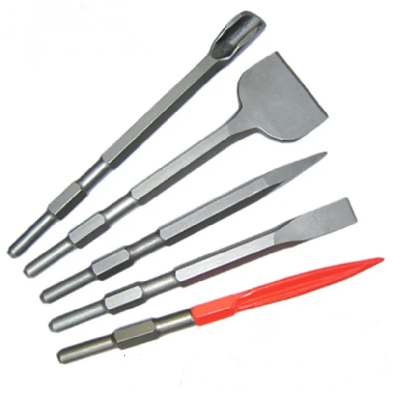 Широкая долота с шестигранным хвостовиком качественная кованая сталь для долговечности и прочности