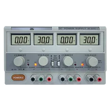 HY3005D-3 Digital Variable Triple Outputs Linear Type DC Power Supply 2x30 Volts 2x5 Amps Precision Adjustable Regulated Lab