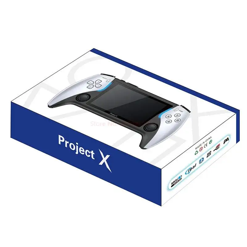 Project X 4.3-Inch Portable Video Game Player - 520 Games