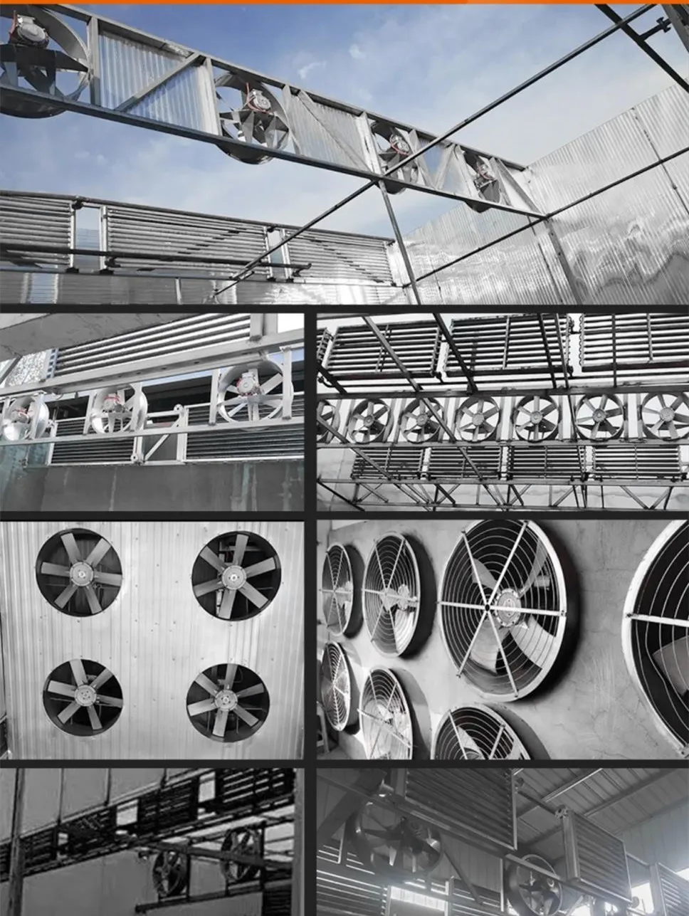 Axial Flow Fan, Aluminum, 220v, Electric - detail 24