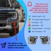Headlight one set