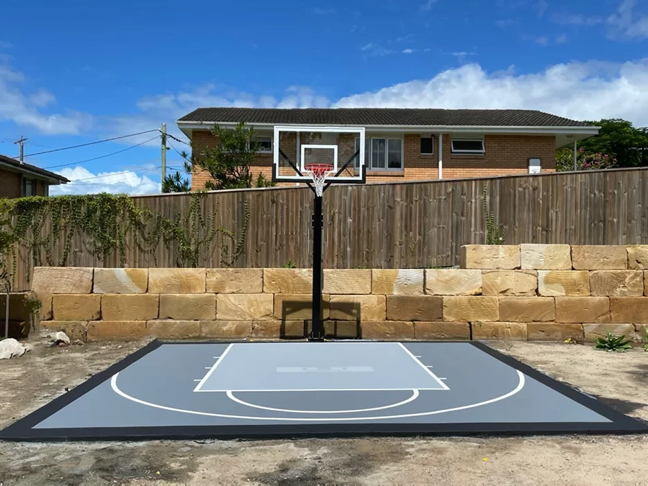 Inground Height Adjustable Basketball Hoop With Toughened Glass ...