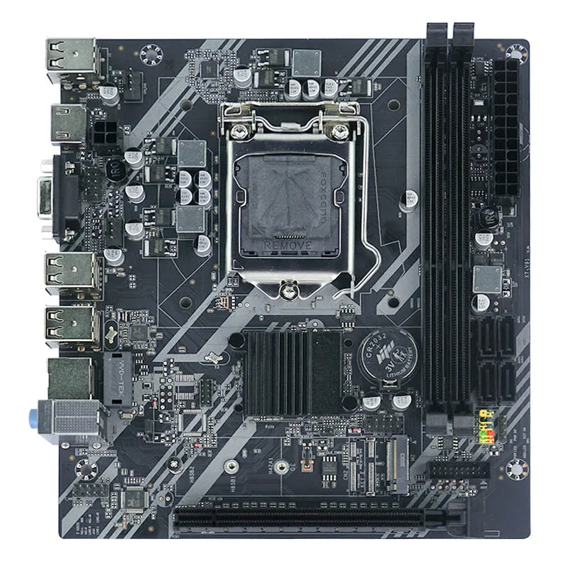 Oem Computer Mother Board Combo 3rd Gen LGA1155 PC Gaming Mainboard LGA 1155 Dual Channel DDR3 Desktop H61 Chipset Motherboard