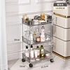 Smoky gray [Three-tier trolley]