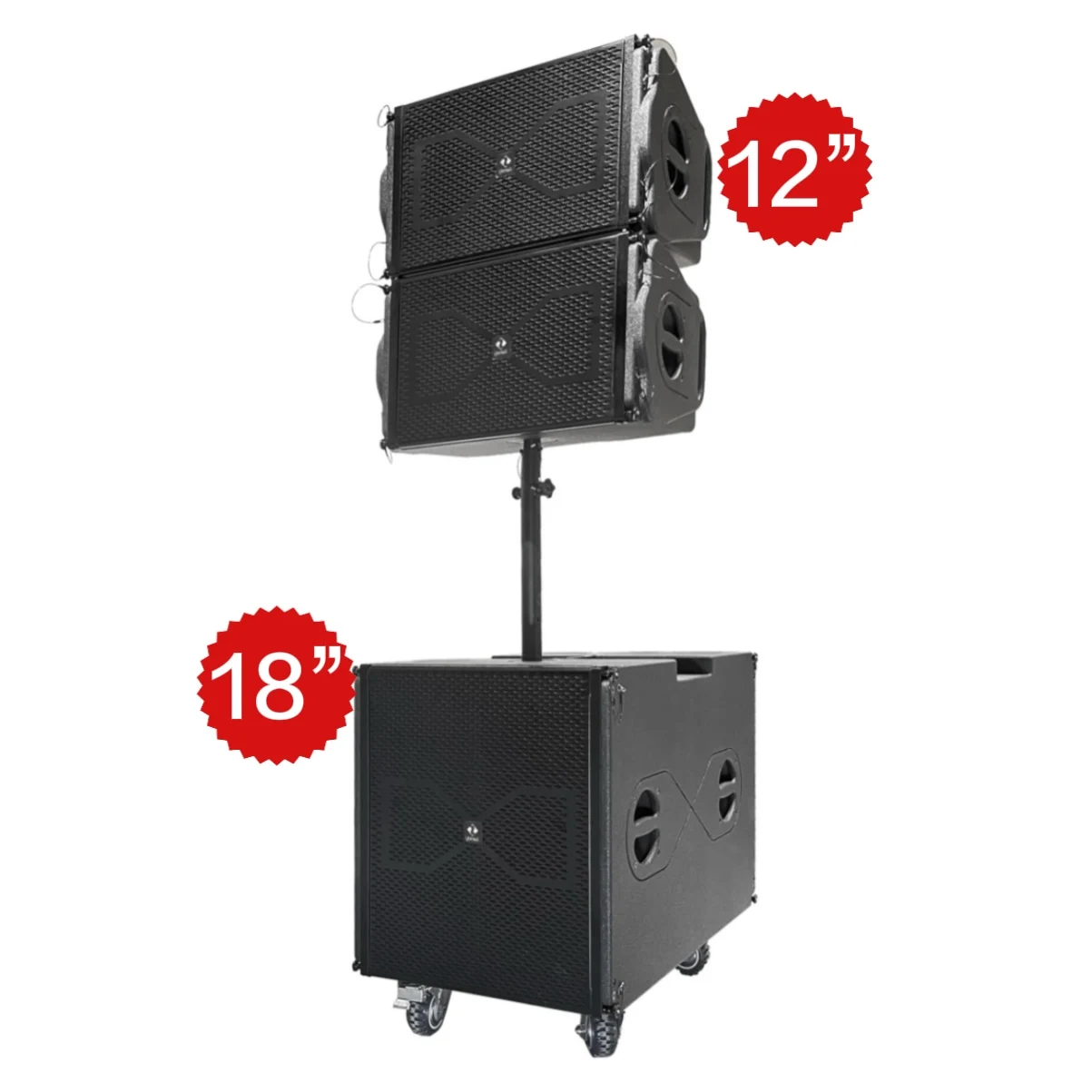 Sandy Audio Manufacturer Price Customized Active Line Array  Speakers Set Hot Sale Dj Sound System