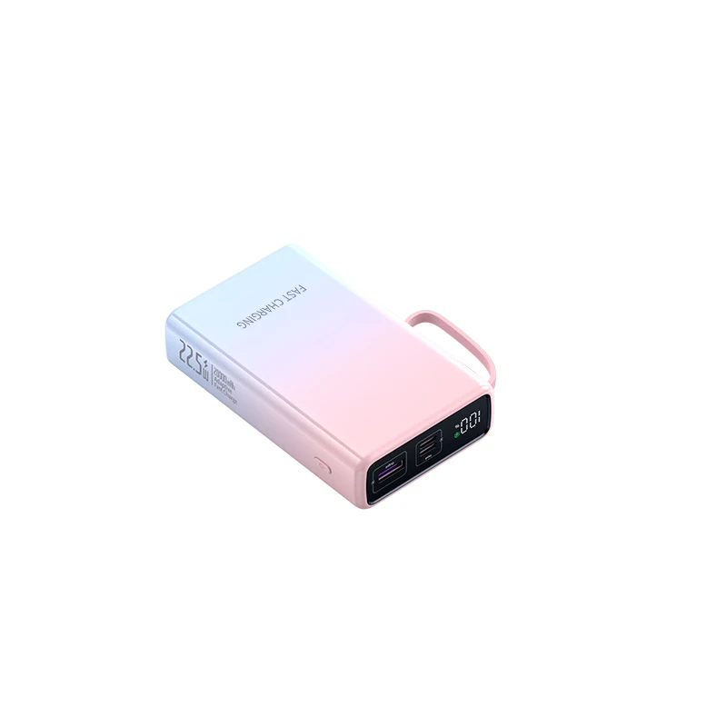Colorful Rainbow Power Bank 10000mAh 20000mAh PD 22.5W Fast Charge Portable Mobile Phone Charger