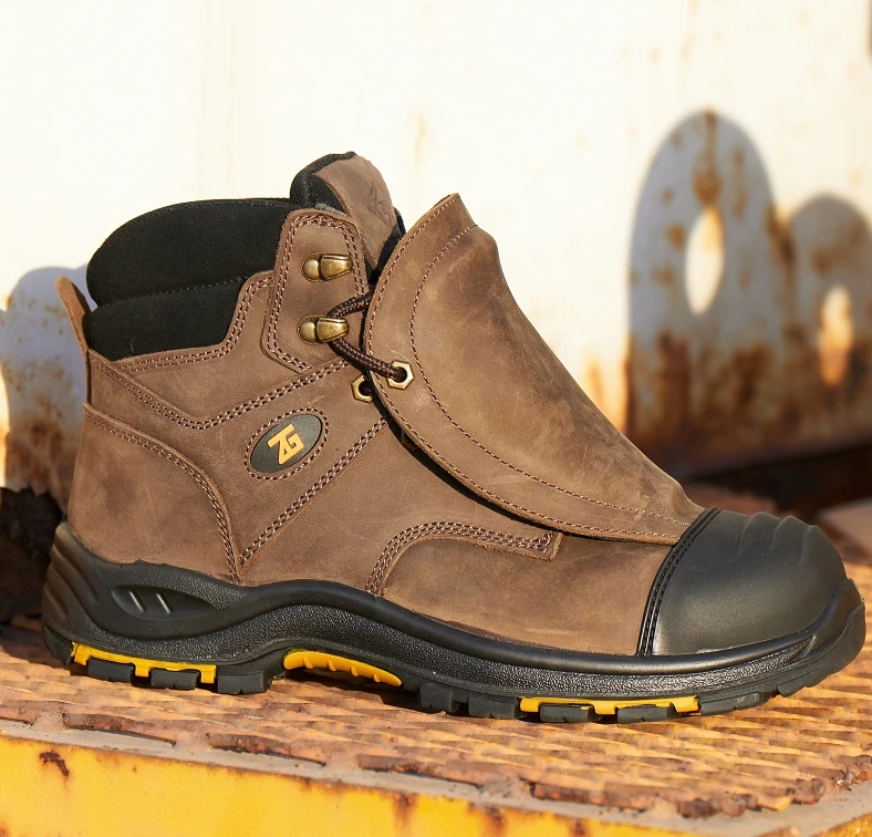 L611-1 ZG Newest Fuel Oil Slip Resistant Safety Shoes Work Boots
