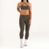 grey coffee leggings