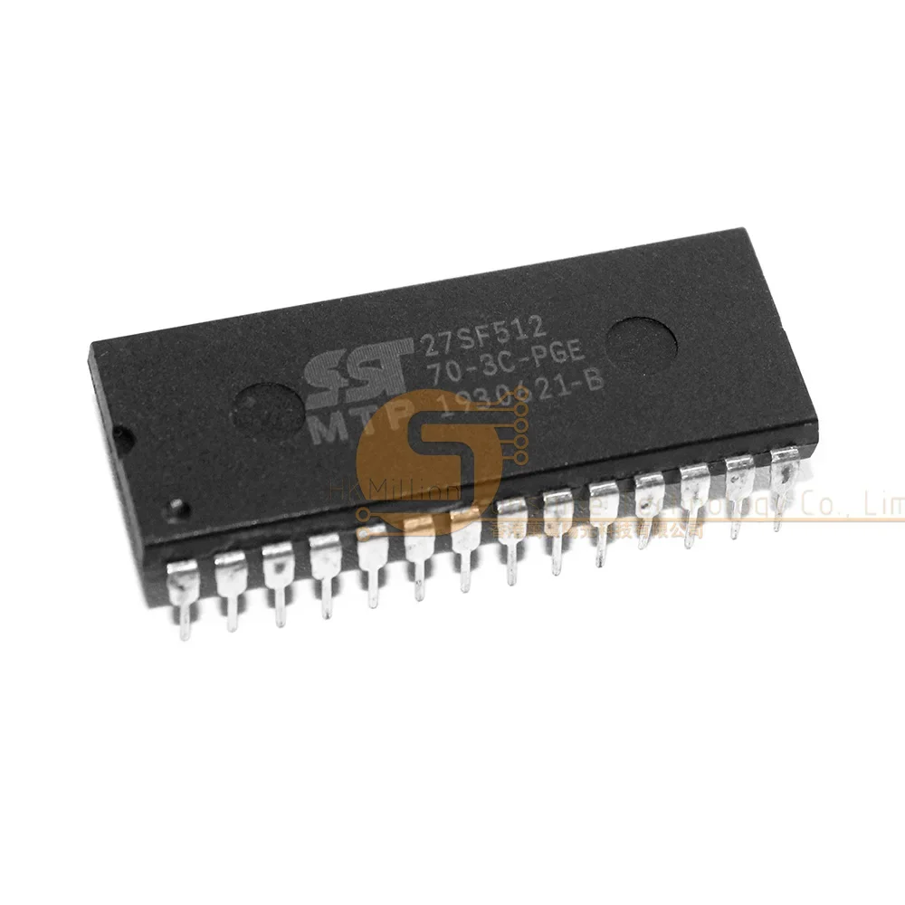 SST27SF512-70-3C-PG DIP28 Memoria Flash paralela de 512 KB para sistemas industriales y heredados