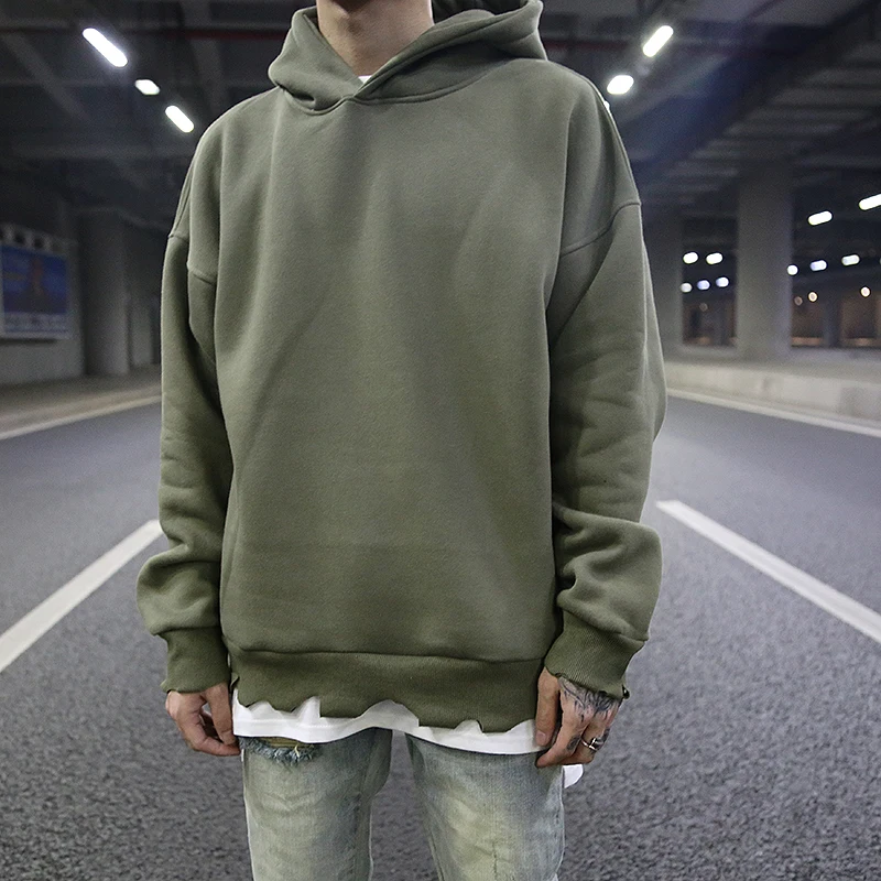 Source high quality custom streetwear blank high quality stock dropshipping distressed  hoodie on m.alibaba.com