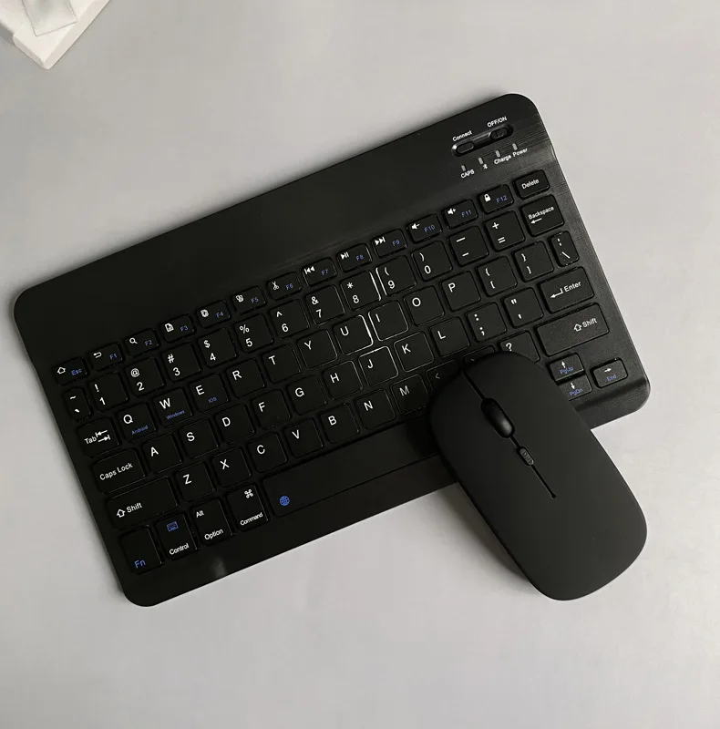 10" Rechargeable Universal Portable Slim Wireless Bluetooth Keyboard