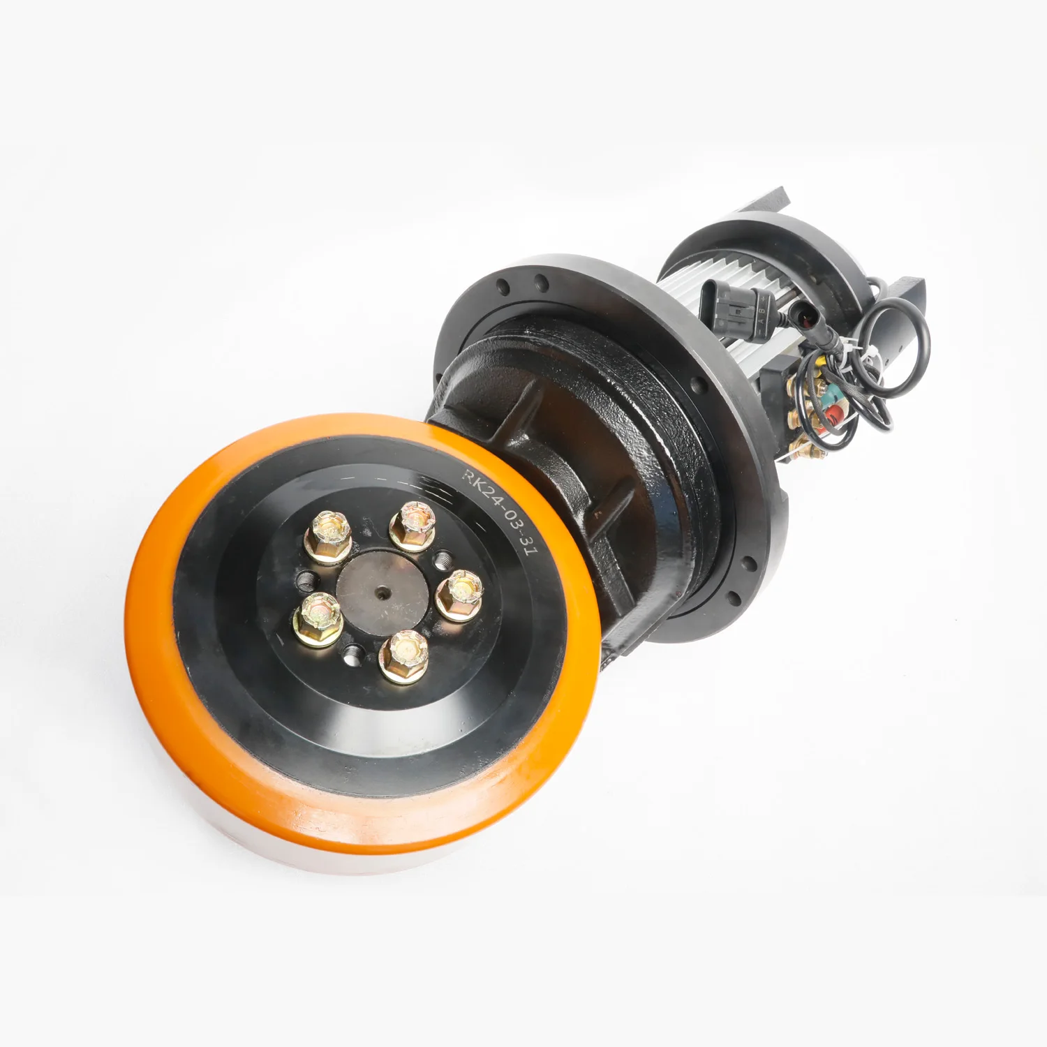 TZBOT Max 1500kg Load AGV Vertical Drive Wheel with 1500w Encoder Motor for Industrial AGV Robot Vehicle