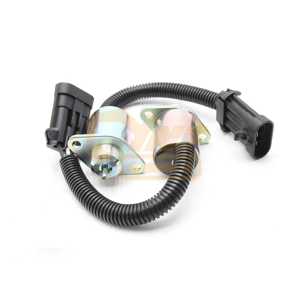 Fuel Cut-off Stop Solenoid Valve 6670602 for bobcat Skid Steer Loader 463 553 S70 S100 7010117