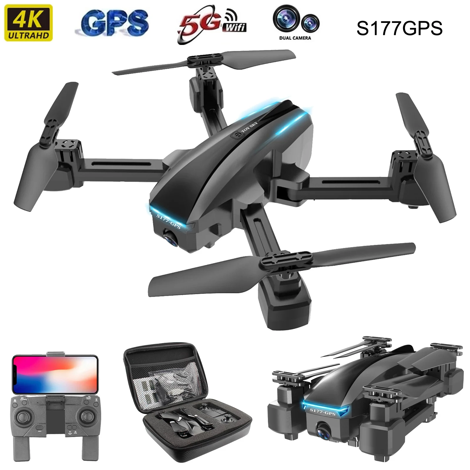 S9w foldable wifi camera mini shops drone