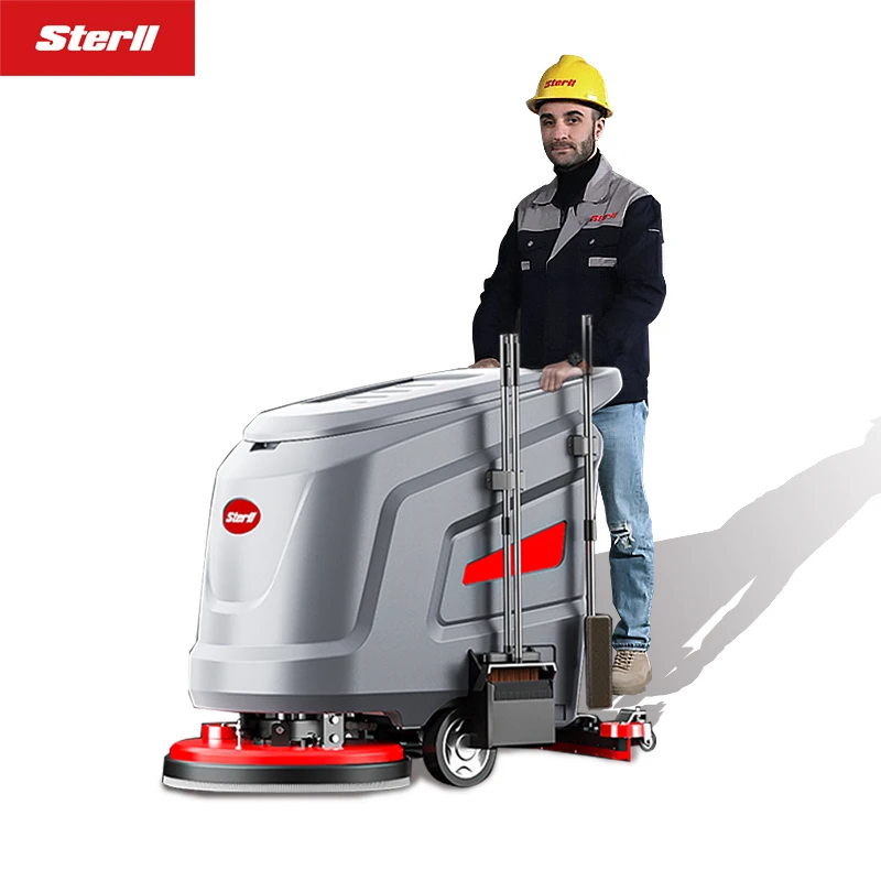 کارخانه SX530 تجهیزات تمیز کردن صنعتی Autoscrubber Squeegee Floor-scrubbing Robots Automatic Floor Scrubber Equipment