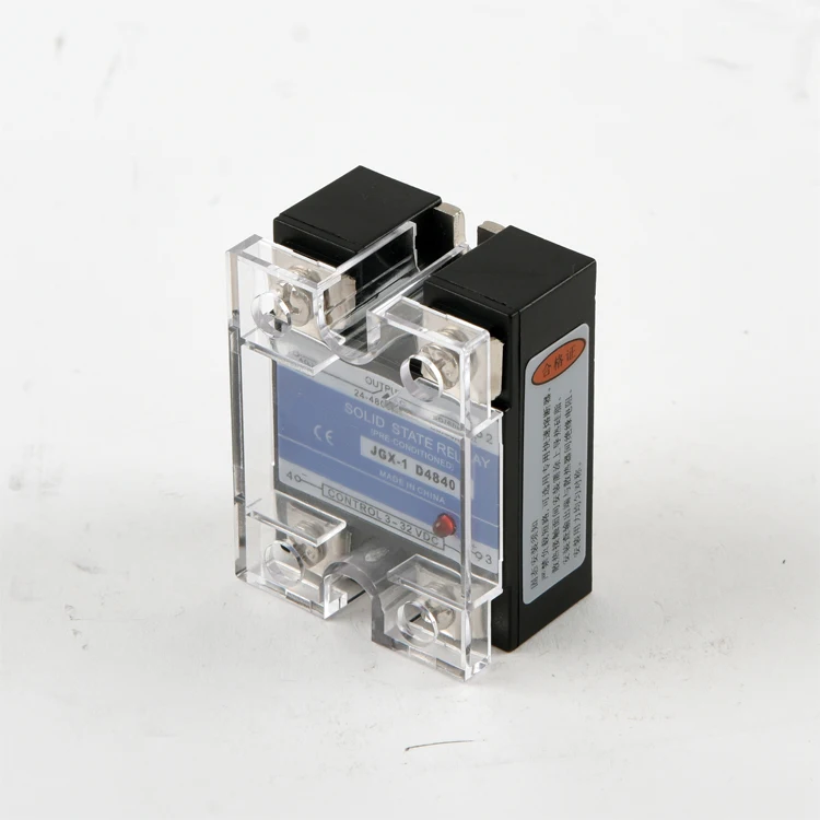 Relé De Estado Sólido Monofásico, Ac40a, Entrada Dc3~32v, Voltaje De