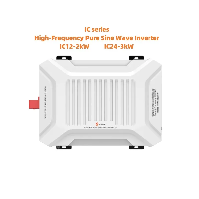 SRNE IC Series 1KW 2KW 3KW High Frequency  Pure Sine Wave Single Phase Inverter