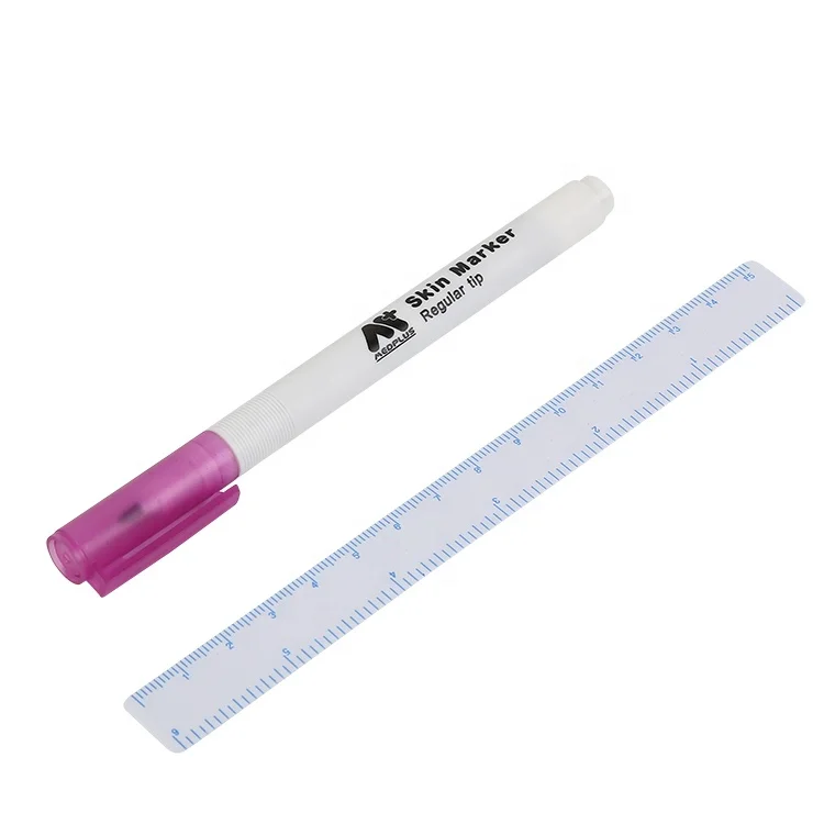 Medline Sterile Skin Marker w Ruler Regular Tip 50Ct